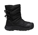 Detské vonkajšie topánky Keen Puffrider Wp Black/Steel Grey  US 11 (Kid)