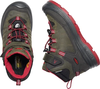 Detské vonkajšie topánky Keen  REDWOOD MID WP JR
