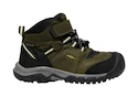 Detské vonkajšie topánky Keen Ridge Flex Mid Wp Dark Olive/Dusky Citron  US 12 (Kid)