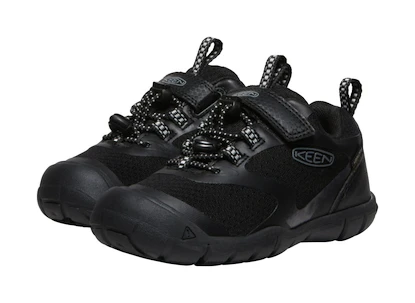 Detské vonkajšie topánky Keen Tread Rover Wp Black/Black
