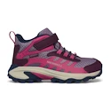 Detské vonkajšie topánky Merrell Moab Speed 2 Mid A/C Wtpf Berry