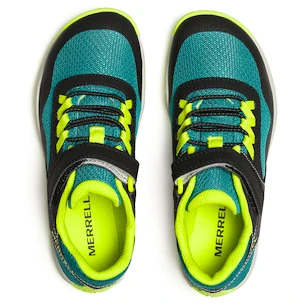 Detské vonkajšie topánky Merrell Trail Glove 7 A/C Black/Teal
