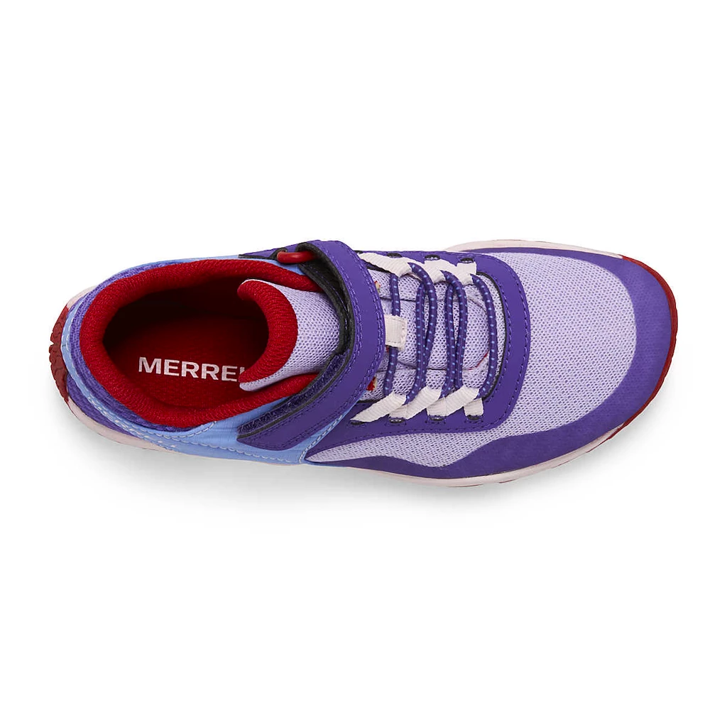 Detské vonkajšie topánky Merrell  Trail Glove 7 A/C Purple/Chili