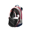 Detský batoh na rakety Wilson  Junior Backpack Blue/Orange