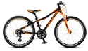 Detský bicykel KTM Wild Speed 24.24 V LTD čierno-oranžový + DARČEK