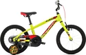 Detský bicykel Rock Machine 16 Blizz žltý