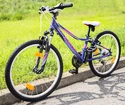 Detský bicykel Rock Machine 24 Catherine 24 modrý 2017