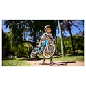 Detský bicykel Woom 3 Automagic GO Metallic Blue