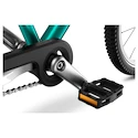 Detský bicykel Woom 3 GO Metallic Turquoise