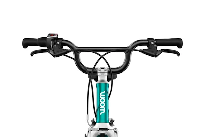 Detský bicykel Woom 4 GO Metallic Turquoise