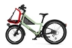 Detský bicykel Woom  4 NOW moss green/formular red