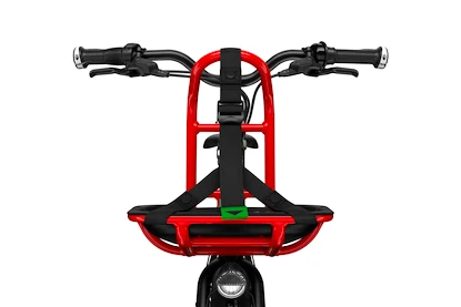 Detský bicykel Woom 5 Now Moss Green/Formular Red