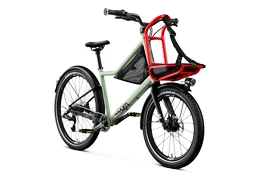 Detský bicykel Woom 6 NOW Moss green/formular red