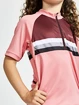 Detský cyklistický dres Craft Keep WARM Bike Junior pink