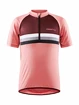 Detský cyklistický dres Craft Keep WARM Bike Junior pink