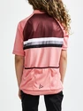 Detský cyklistický dres Craft Keep WARM Bike Junior pink