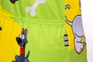 Detský cyklistický dres Etape Rio zeleno-žltý