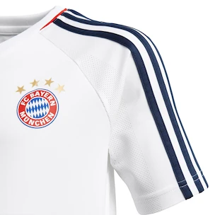 Detský dres adidas Authentic FC Bayern Mníchov tréningový 17/18 biely