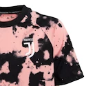 Detský predzápasový dres adidas Juventus FC čierno-ružový