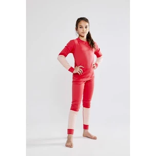 Detský termo set Craft  Baselayer Junior Red