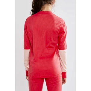 Detský termo set Craft  Baselayer Junior Red