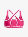 Dievčenská podprsenka Under Armour  G Crossback Mid Solid-PNK