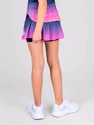 Dievčenská sukňa BIDI BADU  Colortwist Printed Wavy Junior Skort Pink/Dark Blue