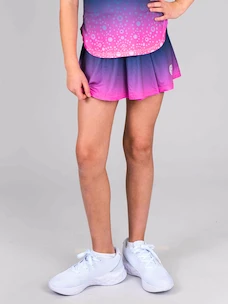 Dievčenská sukňa BIDI BADU  Colortwist Printed Wavy Junior Skort Pink/Dark Blue