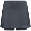 Dievčenská sukňa Head  Club Basic Skort Girls Anthracite