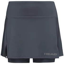 Dievčenská sukňa Head Club Basic Skort Girls Anthracite