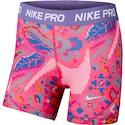 Dievčenské šortky Nike Pro Boy Print Femme ružové