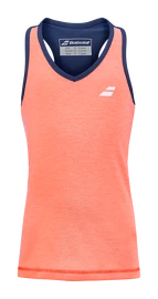 Dievčenské tielko Babolat Play Tank Top Fluo Strike