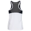 Dievčenské tielko Head  Club 22 Tank Top Girls White/Dark Blue