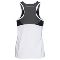 Dievčenské tielko Head  Club 22 Tank Top Girls White/Dark Blue