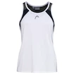 Dievčenské tielko Head  Club 22 Tank Top Girls White/Dark Blue 164 cm