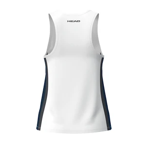 Dievčenské tielko Head  CLUB 25 Tank Top Girls Navy/White