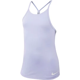 Dievčenské tielko Nike Dry Elastika Tank bledofialové