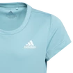 Dievčenske tričko adidas Aeroready 3-Stripes Tee Mint Ton