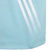 Dievčenské tričko adidas Aeroready 3-Stripes Tee Mint Ton