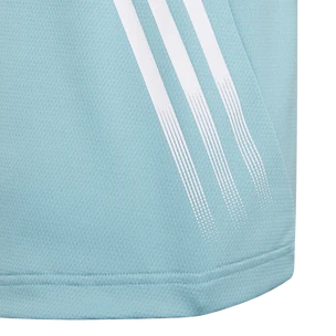 Dievčenske tričko adidas Aeroready 3-Stripes Tee Mint Ton