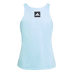 Dievčenske tričko adidas  Girls Match Tank Aqua 140 cm