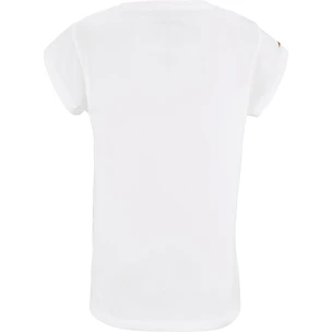 Dievčenske tričko Babolat  Exercise Cotton Tee Girl White