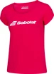 Dievčenské tričko Babolat Exercise Tee Red