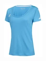 Dievčenske tričko Babolat  Play Cap Sleeve Top Girl Cyan Blue