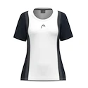 Dievčenske tričko Head  CLUB 25 Tech T-Shirt Girls Navy/White