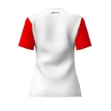 Dievčenske tričko Head  CLUB 25 Tech T-Shirt Girls Red/White
