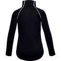 Dievčenske tričko Under Armour  Tech Graphic Logo Half Zip-BLK