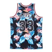 Dres Mitchell & Ness Floral Swingman Jersey NBA Chicago Bulls Scottie Pippen 33