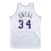 Dres Mitchell & Ness Platinum Swingman Jersey NBA Los Angeles Lakers Shaquille O'Neal 34