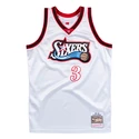 Dres Mitchell & Ness Platinum Swingman Jersey NBA Philadelphia 76ers Allen Iverson 3